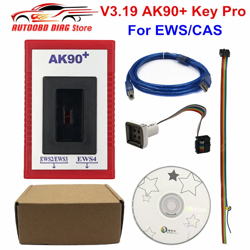 Newest V3.19 AK90 Key Programmer AK90+ For BMW EWS/CAS From 1995-2009 AK-90 Auto Key Maker
Newest V3.19 AK90 Key Programmer AK90+ For BMW EWS/CAS From 1995-2009 AK-90 Auto Key Maker