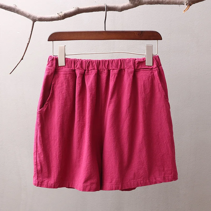 2018 Summer New Women's Shorts 100% Cotton Linen Solid White Black Yellow Navy Blue Loose Plus Casual Soft Women's Shorts
2018 Summer New Women's Shorts 100% Cotton Linen Solid White Black Yellow Navy Blue Loose Plus Casual Soft Women's Shorts