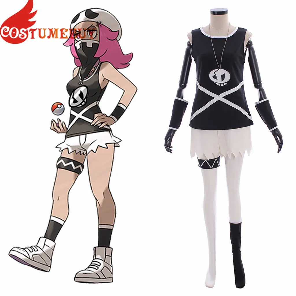 Costumebuy Pokemon Sun And Moon Team Skull Grunts Female Pink Cosplay Costume Outfits Full Outfits Halloween Party Custom Made
Costumebuy Pokemon Sun And Moon Team Skull Grunts Female Pink Cosplay Costume Outfits Full Outfits Halloween Party Custom Made