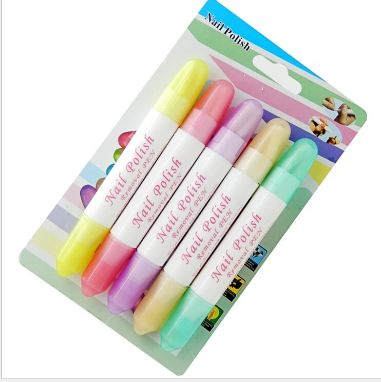 20PCS Nail Polish Removal Pen Corrector Pen Remove Mistakes Nail Art Tools Polish corrector pen (5colors)
20PCS Nail Polish Removal Pen Corrector Pen Remove Mistakes Nail Art Tools Polish corrector pen (5colors)