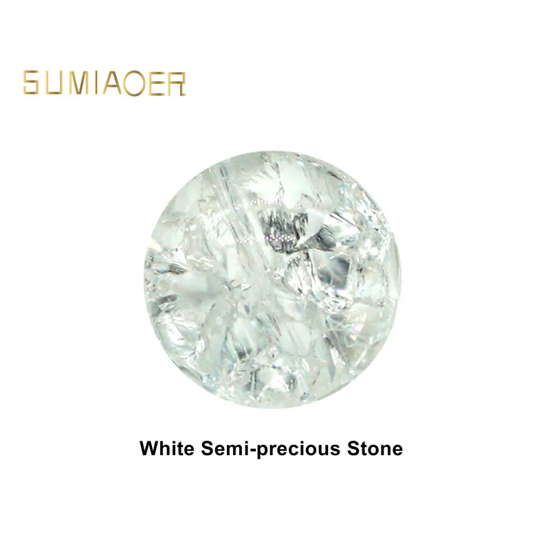 Sumiaoer Beads Beads For Jewelry Making DIY Bracelet Bead Stone Jewelry White Semi-precious Stone Beads Round 4/6/8/10/12MM
Sumiaoer Beads Beads For Jewelry Making DIY Bracelet Bead Stone Jewelry White Semi-precious Stone Beads Round 4/6/8/10/12MM