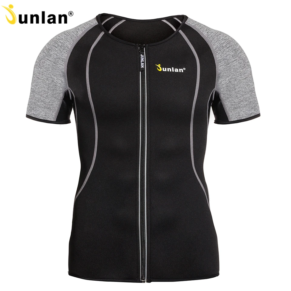 Junlan Body Shaper for Men Neoprene Slimming Shapewear Elastic Sauna Suit Male Waist Trainer T Shirt for Weight Loss Control
Junlan Body Shaper for Men Neoprene Slimming Shapewear Elastic Sauna Suit Male Waist Trainer T Shirt for Weight Loss Control
