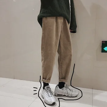 2018 Korean Style Men's Fashion Brand Lattices Printing Thicken Casual Pants Loose Black/blue Color High-quality Trousers M-2XL
2018 Korean Style Men's Fashion Brand Lattices Printing Thicken Casual Pants Loose Black/blue Color High-quality Trousers M-2XL