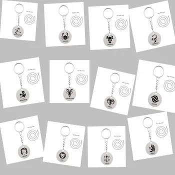 2018 New Stainless Steel Zodiac Key Holder 12 Constellation Keyring Purse Bag Charm
2018 New Stainless Steel Zodiac Key Holder 12 Constellation Keyring Purse Bag Charm