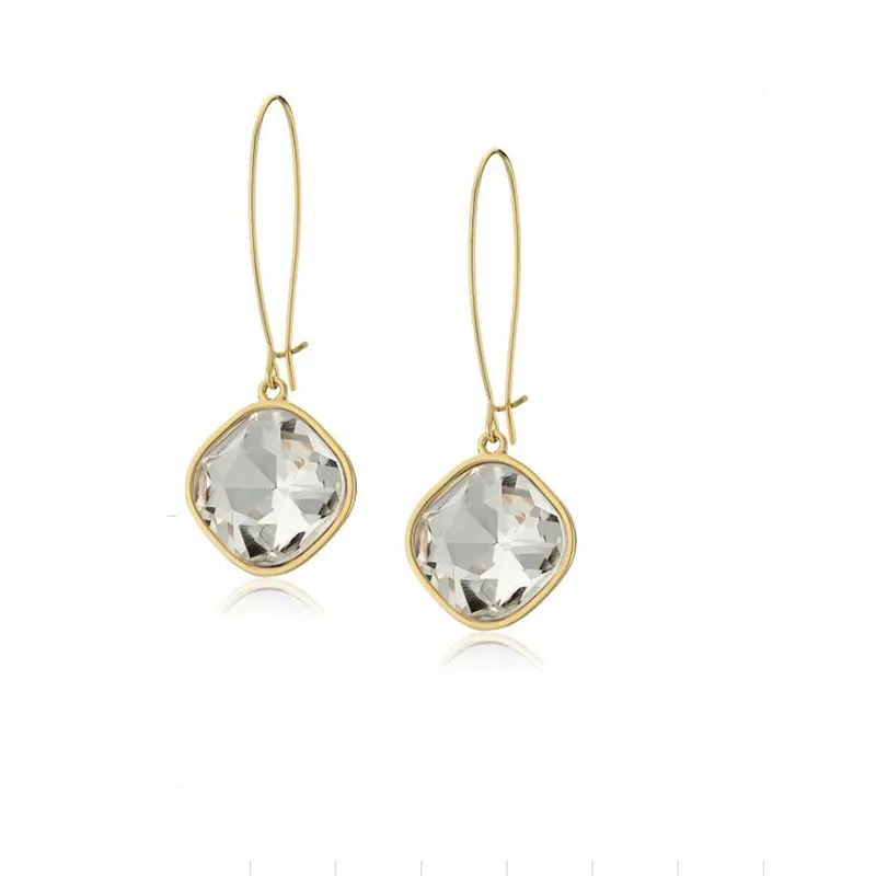 Top Women drop earrings geometric white blue black crystal simple drop earrings elegant fashion party earrings gift for ladies
Top Women drop earrings geometric white blue black crystal simple drop earrings elegant fashion party earrings gift for ladies