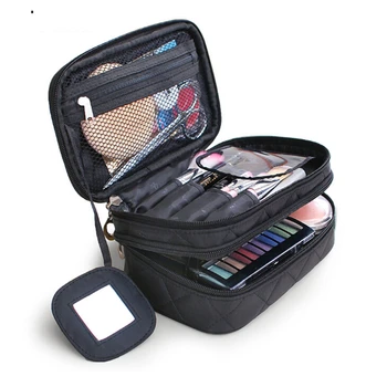 Korean Version Of The Diamond Diamond Travel Wash Cosmetic Storage Bag Large Capacity Double Zipper Cosmetic Bag
Korean Version Of The Diamond Diamond Travel Wash Cosmetic Storage Bag Large Capacity Double Zipper Cosmetic Bag