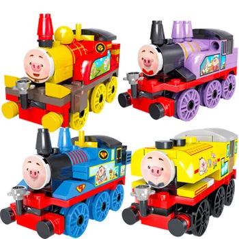New Arrival Cute Pig Train Building Blocks Diy Blocks Train Kids Educational Toy Gift
New Arrival Cute Pig Train Building Blocks Diy Blocks Train Kids Educational Toy Gift