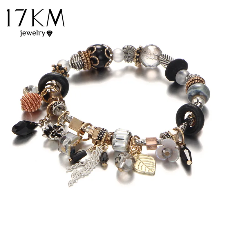 17KM Vintage Boho Jewelry Flower Tassel Bracelets & Bangles For Women Femme Beads Charm Crystal DIY Bracelet Bijoux Ethnic 2018
17KM Vintage Boho Jewelry Flower Tassel Bracelets & Bangles For Women Femme Beads Charm Crystal DIY Bracelet Bijoux Ethnic 2018