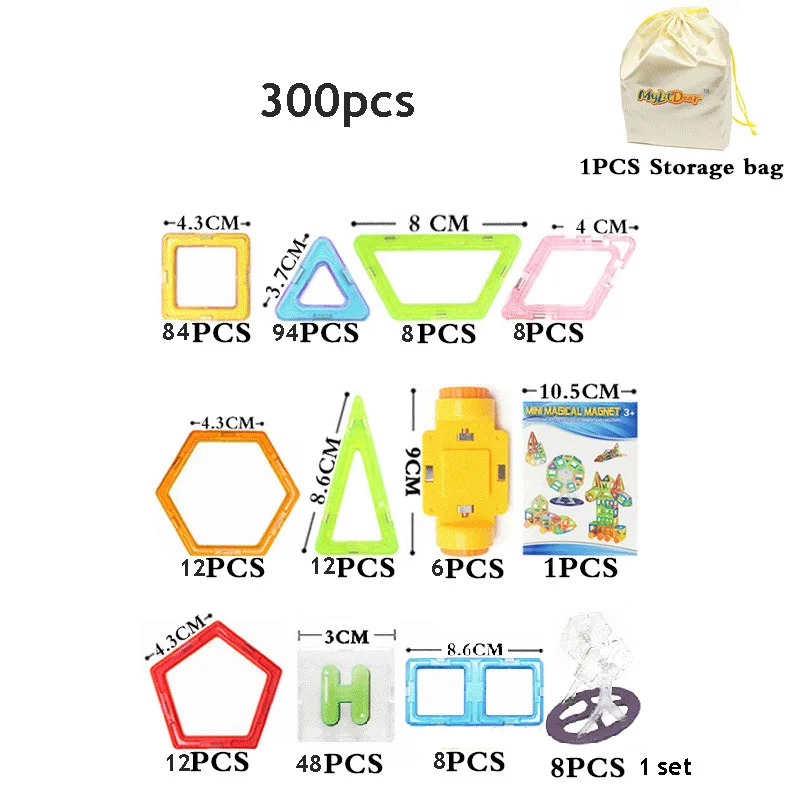 300pcs