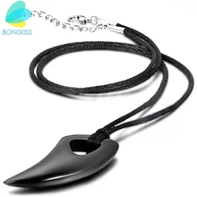 JewelryWe Silver Tone Stainless Steel Wolf Canine Tooth Pendant Necklace for Men Birthday Gift
JewelryWe Silver Tone Stainless Steel Wolf Canine Tooth Pendant Necklace for Men Birthday Gift