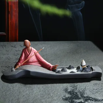T Creative Handmade Craft Incense Burner Desktop Ceramic Ornaments Household Stike Incense Inserting Handicraft Article for Xmas
T Creative Handmade Craft Incense Burner Desktop Ceramic Ornaments Household Stike Incense Inserting Handicraft Article for Xmas