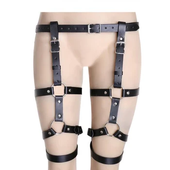 New sexy erotic harness belts women Leather Body Bondage Thigh Loop Waist Cincher Belt Straps Garter Belt men
New sexy erotic harness belts women Leather Body Bondage Thigh Loop Waist Cincher Belt Straps Garter Belt men