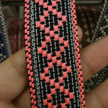 Webbing cotton jacquar Tape 3cm wide ethnic ribbon embroidery style trim accessory for bag/garment/homedeco 40Yards
Webbing cotton jacquar Tape 3cm wide ethnic ribbon embroidery style trim accessory for bag/garment/homedeco 40Yards