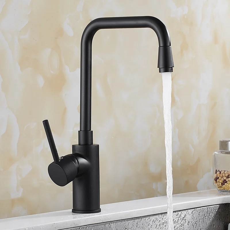 Black Kitchen Faucets 360 Degree Rotation Water Filter Tap Water Faucets Solid Brass Sink Tap Water Mixer
Black Kitchen Faucets 360 Degree Rotation Water Filter Tap Water Faucets Solid Brass Sink Tap Water Mixer