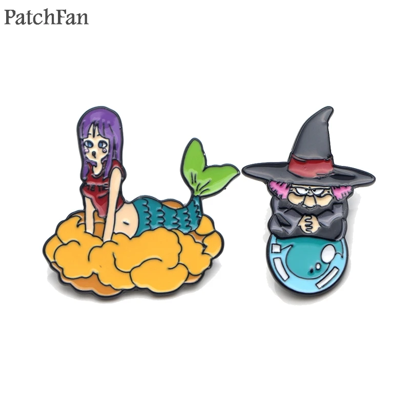 Patchfan dragon ball Mermaid Metal Zinc Enamel pins insignia para backpack shirt clothes bag brooches badges for men women A1590
Patchfan dragon ball Mermaid Metal Zinc Enamel pins insignia para backpack shirt clothes bag brooches badges for men women A1590