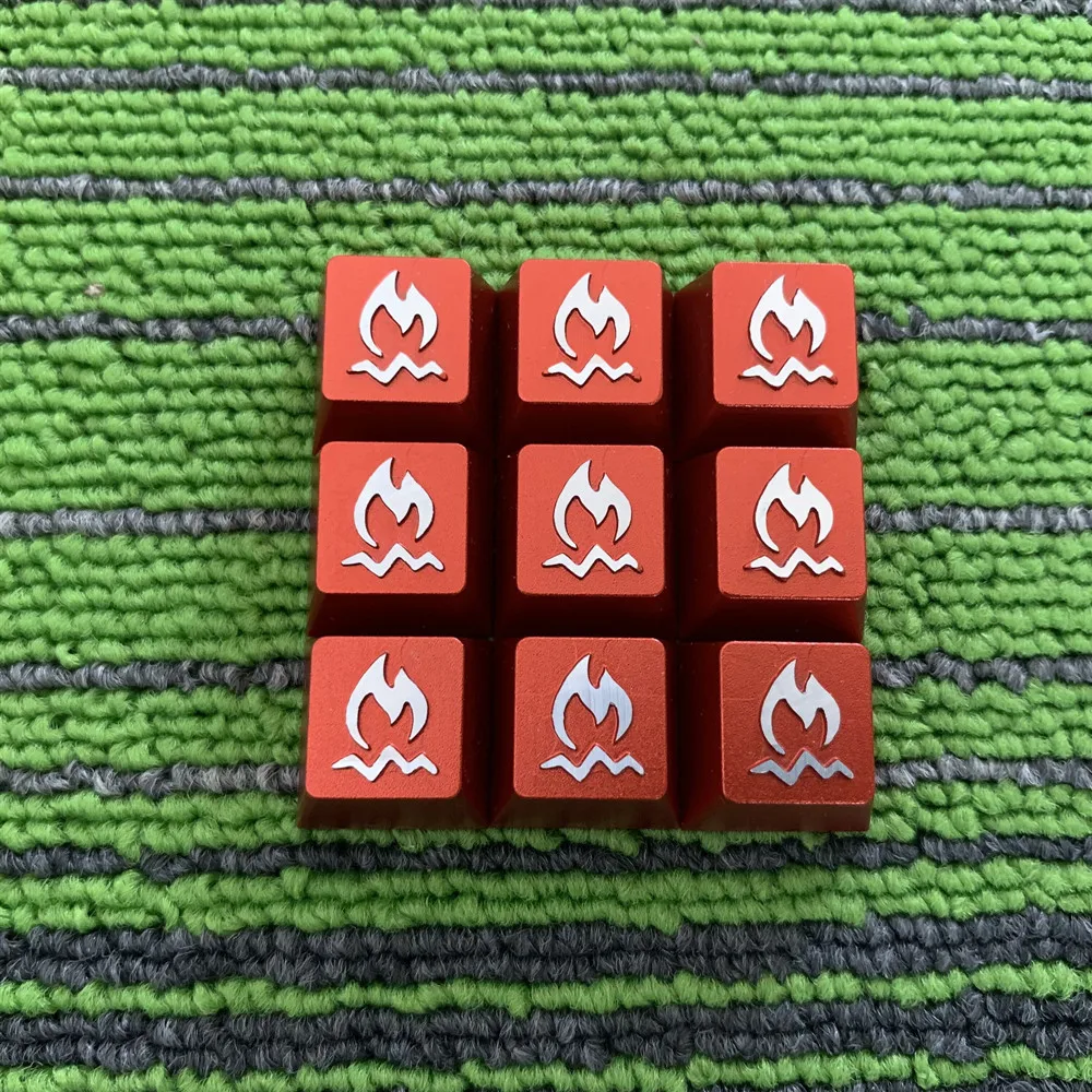 1pc to be hot metal key cap CNC Anodic Oxidation Aluminium alloy keycap for mechanical keyboard R4 height free shipping
1pc to be hot metal key cap CNC Anodic Oxidation Aluminium alloy keycap for mechanical keyboard R4 height free shipping
