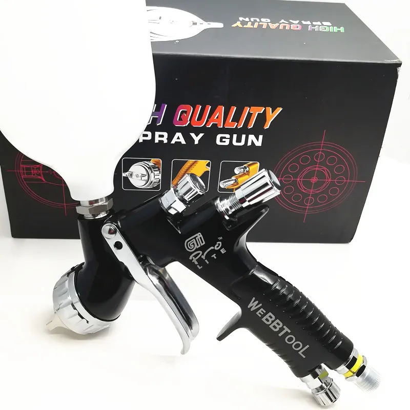 LVMP spray gun T110 GTI black paint gun water based automotive guns professional car paint Special spray gun sprayer TE20
LVMP spray gun T110 GTI black paint gun water based automotive guns professional car paint Special spray gun sprayer TE20