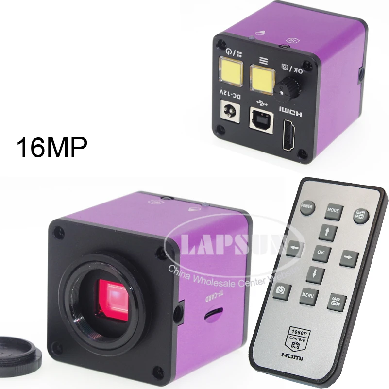 Lapsun 2019 Lastest 16.0MP HD Industrial Lab Microscope Camera 1080P @30FPS HDMI HDMI / USB Output TF Card Video Recorder
Lapsun 2019 Lastest 16.0MP HD Industrial Lab Microscope Camera 1080P @30FPS HDMI HDMI / USB Output TF Card Video Recorder
