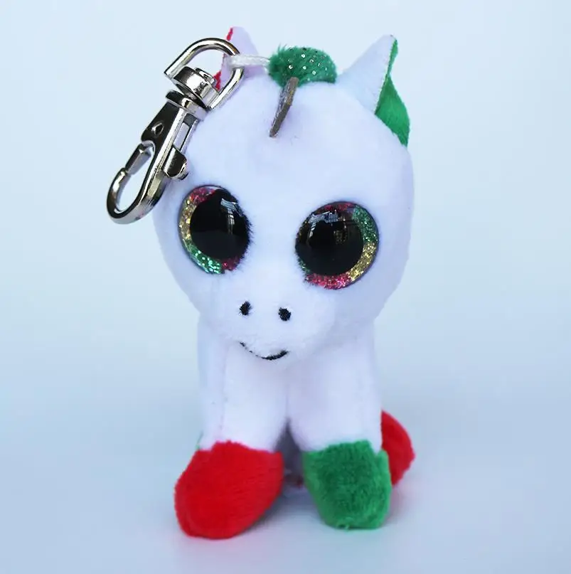 Ty Beanie Baby 3" Candy Cane the Unicorn Keychan Keyclips Clip Big Glitter Eyes 7cm Keyring Plush Toys Collection Christmas Gift
Ty Beanie Baby 3" Candy Cane the Unicorn Keychan Keyclips Clip Big Glitter Eyes 7cm Keyring Plush Toys Collection Christmas Gift