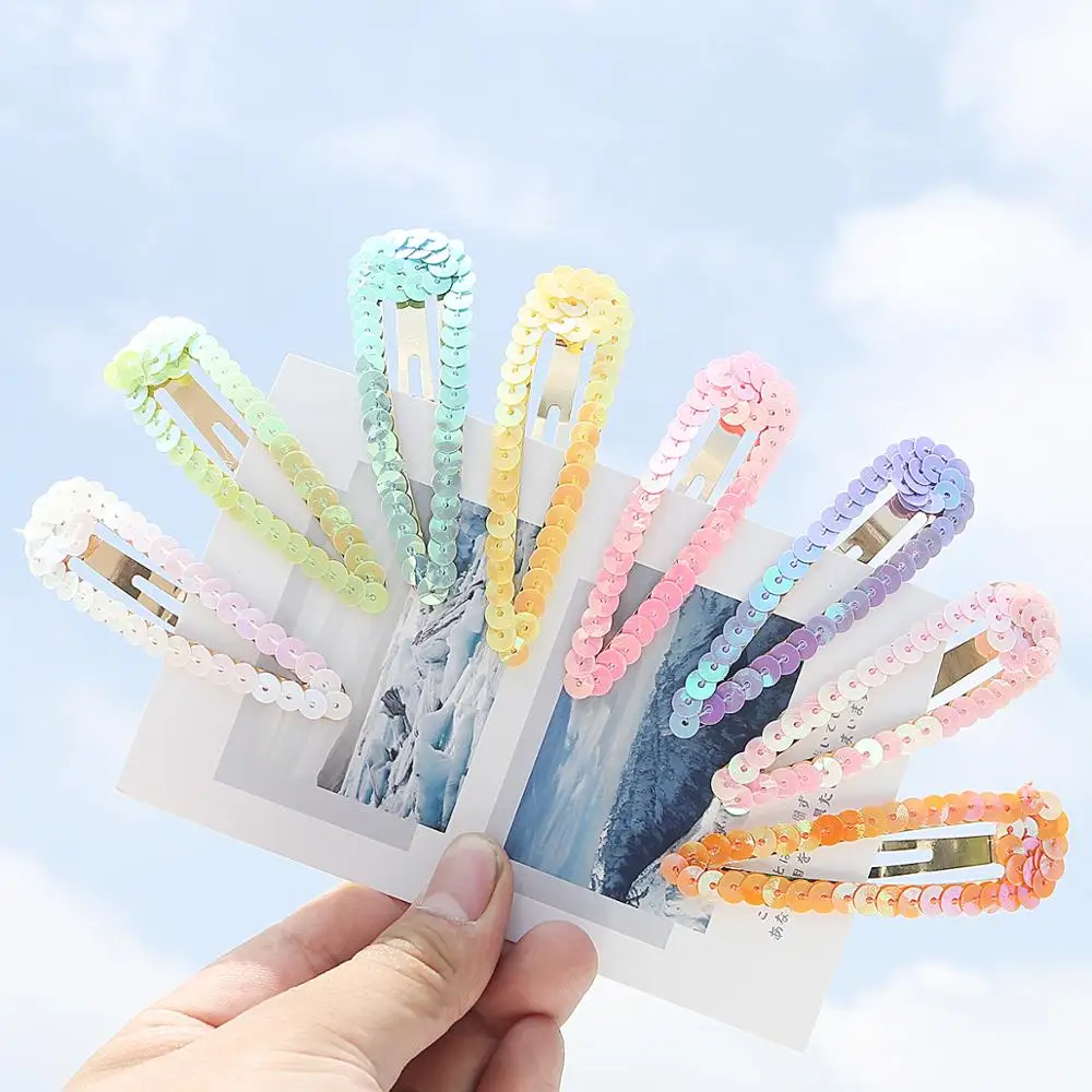 1PC 8 Colors To Choose Fashion Cute Colorful Sequin Girl Hair Clip With Water Drops Cute Hat Hair Band Hair Accessory
1PC 8 Colors To Choose Fashion Cute Colorful Sequin Girl Hair Clip With Water Drops Cute Hat Hair Band Hair Accessory
