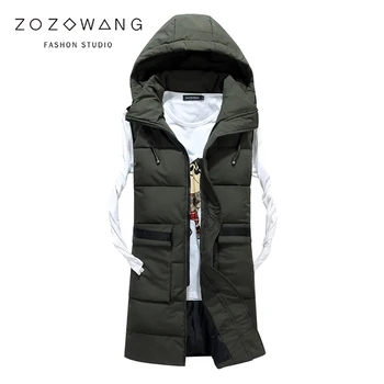 new autumn and winter men down cotton Sleeveless vest Male Hooded Thick Warm Waistcoat Men Chaleco con capucha de los hombres
new autumn and winter men down cotton Sleeveless vest Male Hooded Thick Warm Waistcoat Men Chaleco con capucha de los hombres