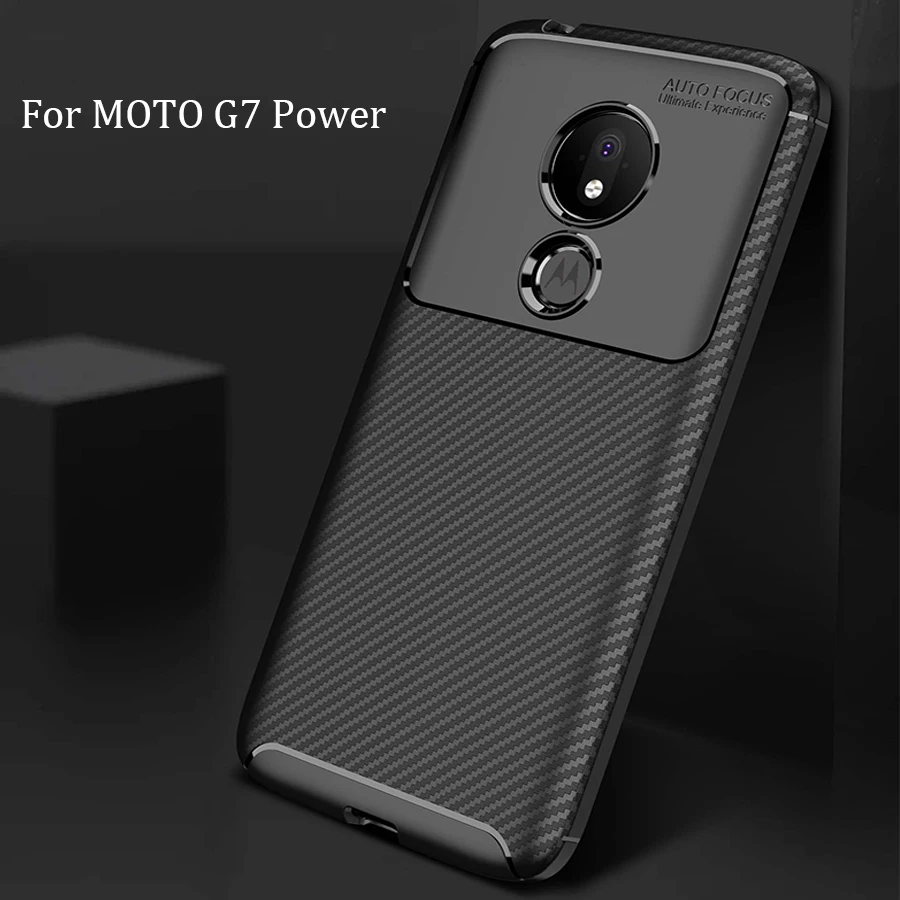 For Motorola MOTO G7 Power Case Soft Silicon Back Cover Carbon Fiber TPU Shockproof Case For MOTO G7 Power Phone Coque Cases
For Motorola MOTO G7 Power Case Soft Silicon Back Cover Carbon Fiber TPU Shockproof Case For MOTO G7 Power Phone Coque Cases