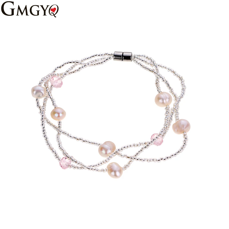 GMGYQ Nieuwe Collectie Eenvoudige Brand Design Noble Imitatie Parel Elastische Armband Verklaring Accessoires Sieraden Vrouwen
GMGYQ Nieuwe Collectie Eenvoudige Brand Design Noble Imitatie Parel Elastische Armband Verklaring Accessoires Sieraden Vrouwen