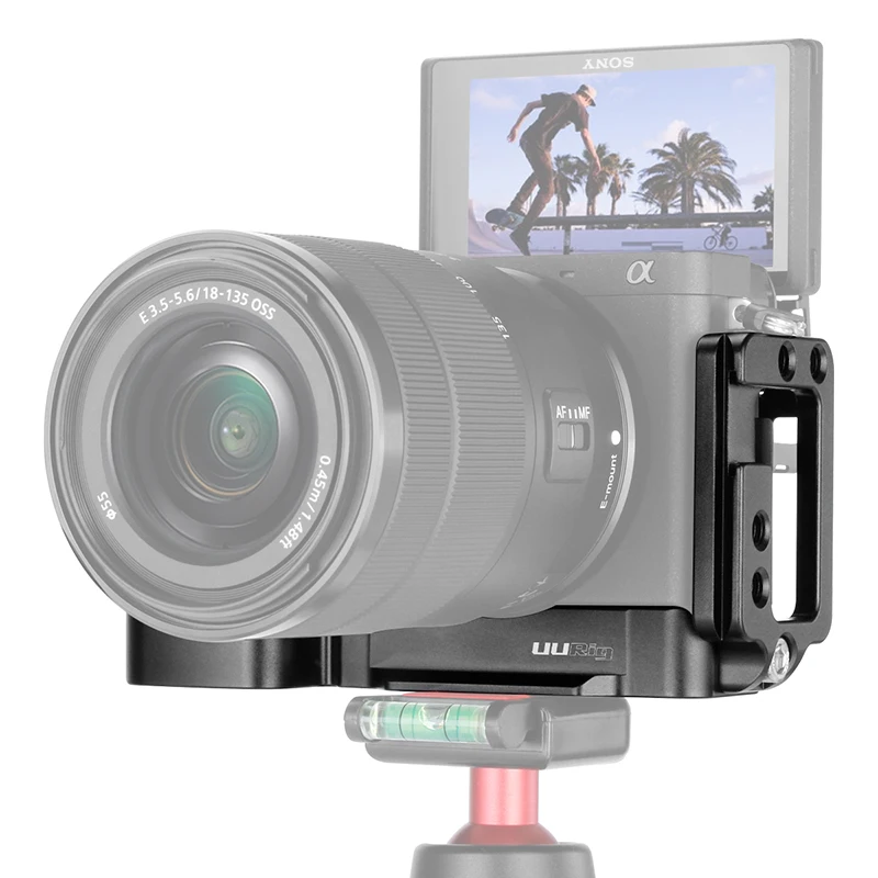 Vertical Vlog Quick Release Plate for Sony A6400 A6300 Vlogging L Plate Bracket with Arca Style Cold Shoe for Microphone
Vertical Vlog Quick Release Plate for Sony A6400 A6300 Vlogging L Plate Bracket with Arca Style Cold Shoe for Microphone