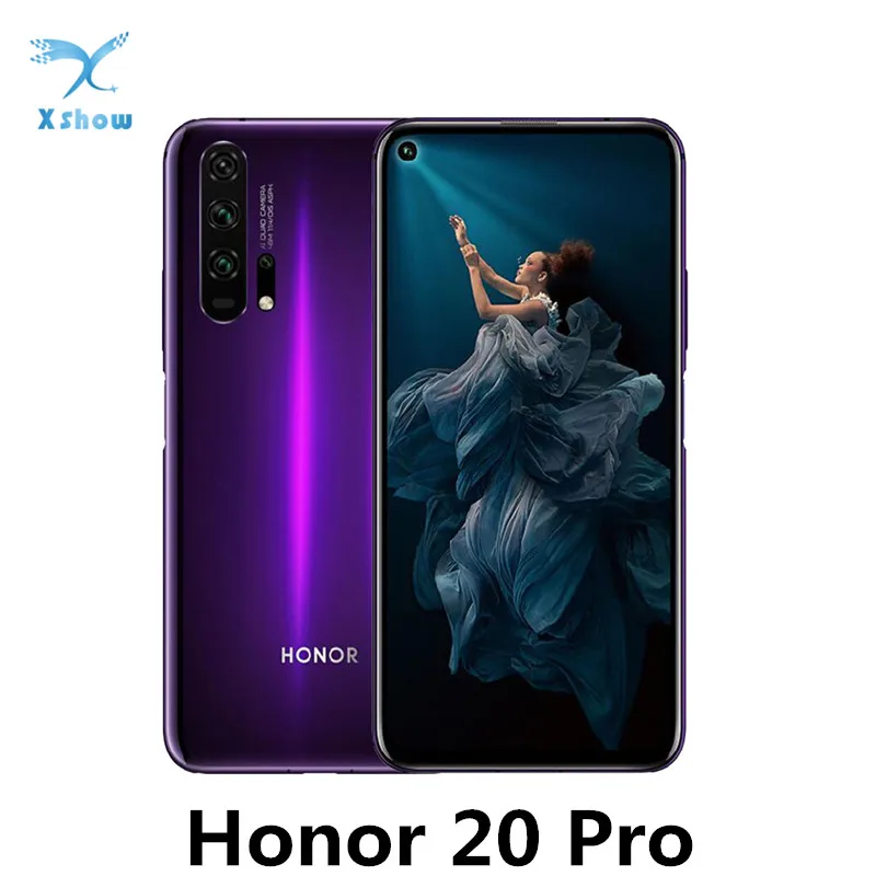 Honor 20 Pro Global Rom Smartphone Kirin 980 Android 9 6.26" IPS 2340X1080 8GB RAM 128GB ROM 48.0MP+32.0MP Fingerprint NFC Phone
Honor 20 Pro Global Rom Smartphone Kirin 980 Android 9 6.26" IPS 2340X1080 8GB RAM 128GB ROM 48.0MP+32.0MP Fingerprint NFC Phone
