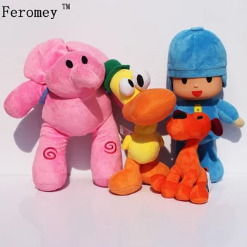 4Pcs/Lot Pocoyo Plush Toys Spain Cartoon Movie Pocoyo Elly Pato Loula Anime Stuffed Plush Doll Baby Kids Toys Girls Boys Gift
4Pcs/Lot Pocoyo Plush Toys Spain Cartoon Movie Pocoyo Elly Pato Loula Anime Stuffed Plush Doll Baby Kids Toys Girls Boys Gift