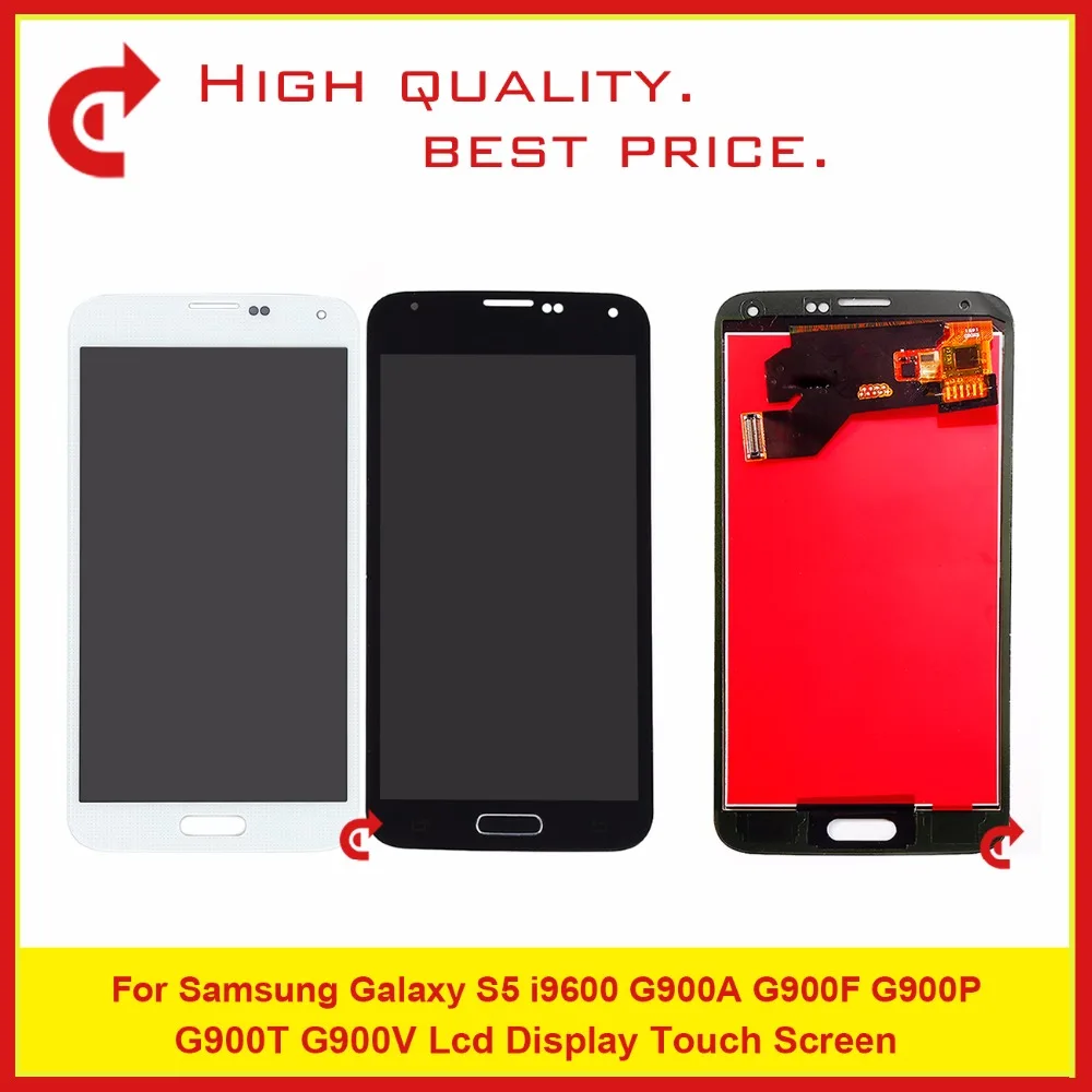 10pcs/lot For Samsung Galaxy S5 i9600 G900 G900F G900M G900H SM-G900F Lcd Display With Touch Screen Digitizer Assembly Complete
10pcs/lot For Samsung Galaxy S5 i9600 G900 G900F G900M G900H SM-G900F Lcd Display With Touch Screen Digitizer Assembly Complete