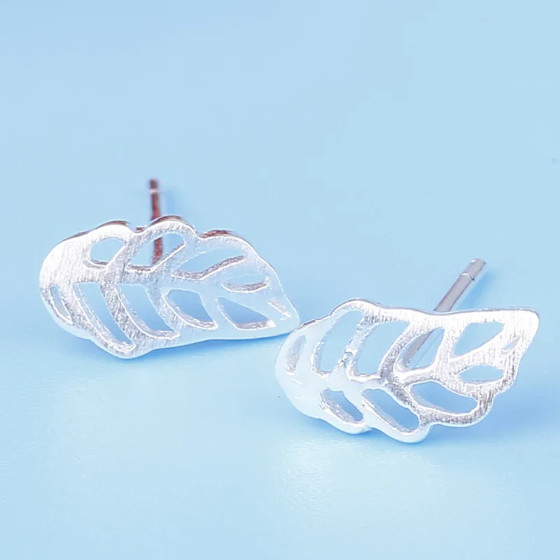 100% 925 Sterling Silver Leaf Stud Earrings For Women Christmas Gifts Prevent allergy Sterling-silver-jewelry eh712
100% 925 Sterling Silver Leaf Stud Earrings For Women Christmas Gifts Prevent allergy Sterling-silver-jewelry eh712