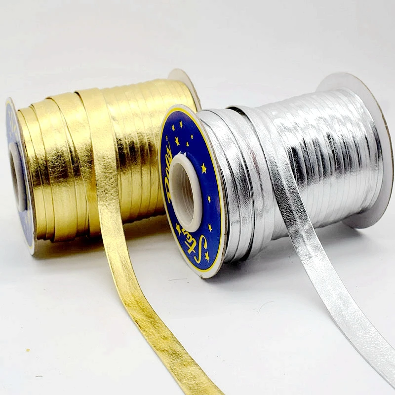 Silver Gold Faux Leather PU Bias Tape for DIY Patchwork Craft Bag Home Textile Upholstery Handmade Webbing Ribbon Binding Sewing
Silver Gold Faux Leather PU Bias Tape for DIY Patchwork Craft Bag Home Textile Upholstery Handmade Webbing Ribbon Binding Sewing