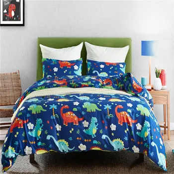 Cartoon Dinosaur Bedding Set colorful Duvet Cover Quilt Cover Single Double Queen KingPillow Cases 3PCS dropshipping
Cartoon Dinosaur Bedding Set colorful Duvet Cover Quilt Cover Single Double Queen KingPillow Cases 3PCS dropshipping