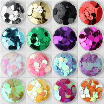 iSequins 120pcs/Pack 15mm Sequins Flat Back with 1 side hole Sew Paillettes Wedding Crafts Belly Dress DIY Accessories
iSequins 120pcs/Pack 15mm Sequins Flat Back with 1 side hole Sew Paillettes Wedding Crafts Belly Dress DIY Accessories