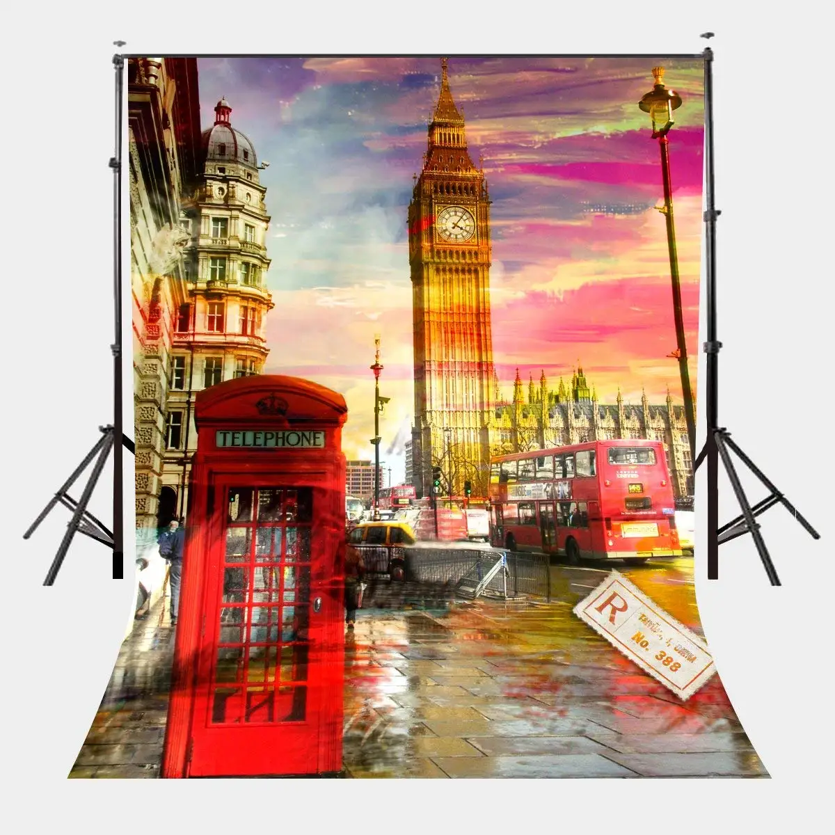 150x220cm Bustling Street Scene Backdrop Red Phone Booth Photography Background Studio Props
150x220cm Bustling Street Scene Backdrop Red Phone Booth Photography Background Studio Props