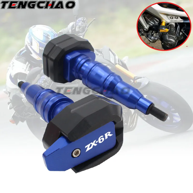 Motorcycle Protection Frame Slider Fairing Guard Anti Crash Pad Protector For Kawasaki ZX6R ZX636R ZX-6R ZX 6R 2007-2016
Motorcycle Protection Frame Slider Fairing Guard Anti Crash Pad Protector For Kawasaki ZX6R ZX636R ZX-6R ZX 6R 2007-2016