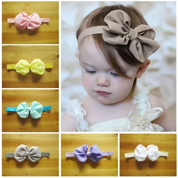 Newest kids Hair Product Big Chiffon Bowknot Headband Girls Photo Props 50pcs/lot Freeshipping
Newest kids Hair Product Big Chiffon Bowknot Headband Girls Photo Props 50pcs/lot Freeshipping