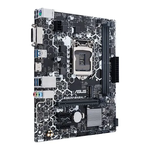 Asus B360M-BASALT B360 1151 DDR4 M.2 PCI-E 3.0 USB3.1 MATX Desktop motherboard
Asus B360M-BASALT B360 1151 DDR4 M.2 PCI-E 3.0 USB3.1 MATX Desktop motherboard