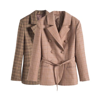 spring autumn new casual Slim long suit blazer women elegant blazers and jackets suit jacket female long sleeve Plaid suit Coat
spring autumn new casual Slim long suit blazer women elegant blazers and jackets suit jacket female long sleeve Plaid suit Coat