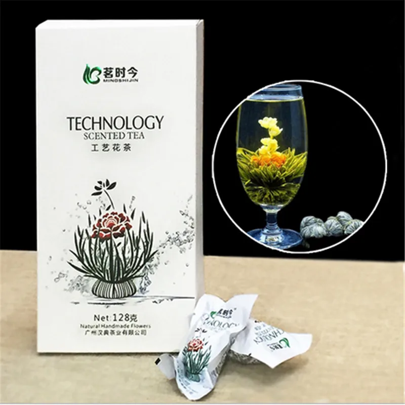 high quality Jasmine tea Flower Ball blooming flower herbal tea Artistic for health and beauty care new Handmade Blooming Tea
