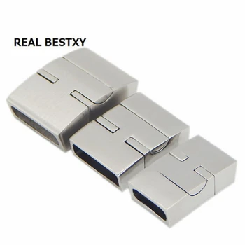 REAL BESTXY 10pcs/lot Stainless Steel Magnetic Leather Cord End Clasp Integral
REAL BESTXY 10pcs/lot Stainless Steel Magnetic Leather Cord End Clasp Integral