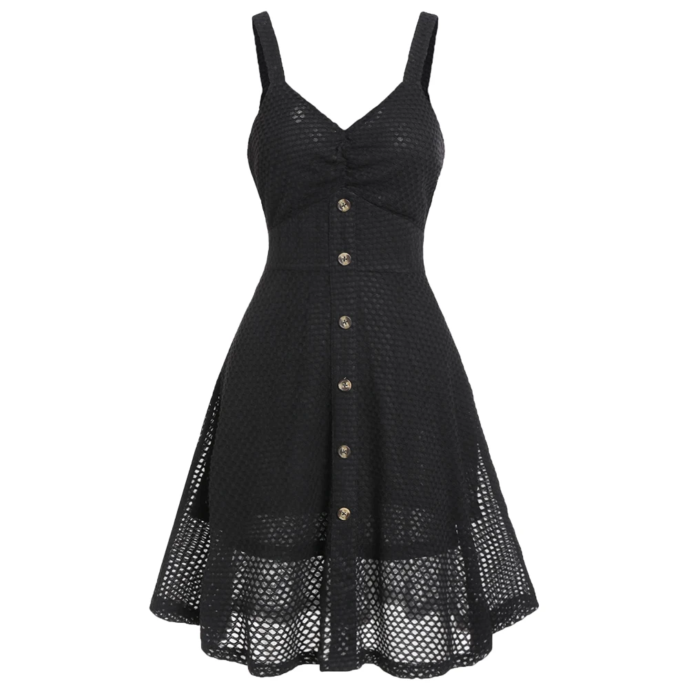 Joineles Plus Size 3XL Women Summer Dress Fishnet Backless Evening Party Dress Solid Color Pin Up Dresses Femme Vintage Vestidos
Joineles Plus Size 3XL Women Summer Dress Fishnet Backless Evening Party Dress Solid Color Pin Up Dresses Femme Vintage Vestidos