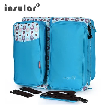 INSULAR 2 IN 1 Baby Travel Beds Diaper bag Messenger Multi-function Large Capacity with Mosquito net/Stroller Strap/Storage bag
INSULAR 2 IN 1 Baby Travel Beds Diaper bag Messenger Multi-function Large Capacity with Mosquito net/Stroller Strap/Storage bag