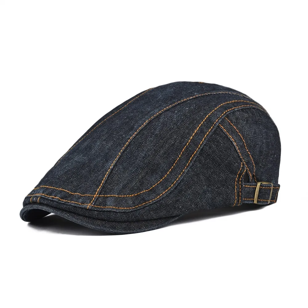 VOBOOM Cotton Flat Caps Beret Men Newsboy Women Washed Denim Gatsby Cap Vintage Ivy Hat Adjustable Retro Golf Boina 388
VOBOOM Cotton Flat Caps Beret Men Newsboy Women Washed Denim Gatsby Cap Vintage Ivy Hat Adjustable Retro Golf Boina 388