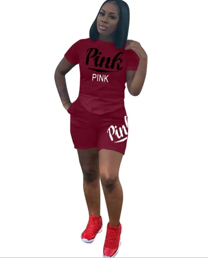 2018 Pink Letter Print 2 Piece Set Tracksuit Women Top And Hollow Pants Casual Outfit Sweatshirts Two Pcs Sportwear 3XL
2018 Pink Letter Print 2 Piece Set Tracksuit Women Top And Hollow Pants Casual Outfit Sweatshirts Two Pcs Sportwear 3XL