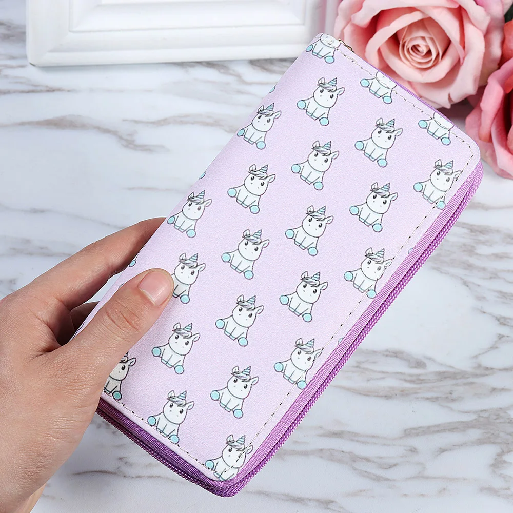 1PC Fashion Women Unicorn Wallet Clutch Long Purse PU Leather Handbag Purse Card Holder Phone Zipper Handbag 2018 New Popular
1PC Fashion Women Unicorn Wallet Clutch Long Purse PU Leather Handbag Purse Card Holder Phone Zipper Handbag 2018 New Popular