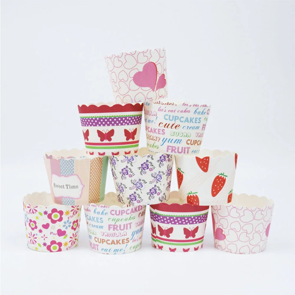 50Pcs/Set Muffin Cake Paper Cups Molds Cupcake decorating tools Baking Supplies DIY Cake Mold Baking Tools for kitchen Cocina.B
50Pcs/Set Muffin Cake Paper Cups Molds Cupcake decorating tools Baking Supplies DIY Cake Mold Baking Tools for kitchen Cocina.B