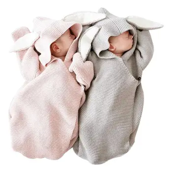 Newborn Infant Baby 3D Rabbit Ear Knitted Swaddle Blanket Sleeping Swaddle Wrap Fashion Autumn Winter
Newborn Infant Baby 3D Rabbit Ear Knitted Swaddle Blanket Sleeping Swaddle Wrap Fashion Autumn Winter