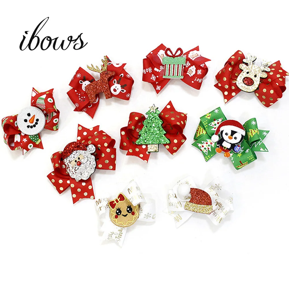 2pcs/lot 3 Inch Cute Christmas Hair Bows Grosgrain Ribbon Snowman Printed Covered Hairpins For Children Hair Clips Accessories
2pcs/lot 3 Inch Cute Christmas Hair Bows Grosgrain Ribbon Snowman Printed Covered Hairpins For Children Hair Clips Accessories